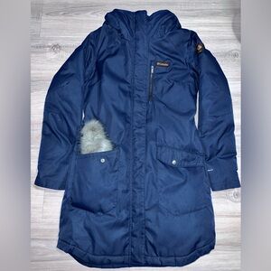 ✨Columbia Women’s Penns Creek Parka, Hooded Jacket with fur trim - Omni Heat